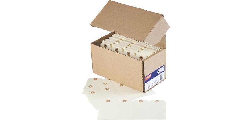 American labels 80 x 38 mm neutral wireless - Box of 1000