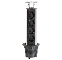 Perel bloc multiprises 4, pour la belgique