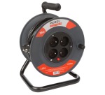 Perel kabelhaspel 3G1.50, 25 meter, voor België