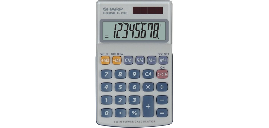 Sharp calculatrice de poche EL-250S