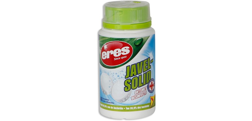 Eres javel solid bruistablet, pot van 48 stuks