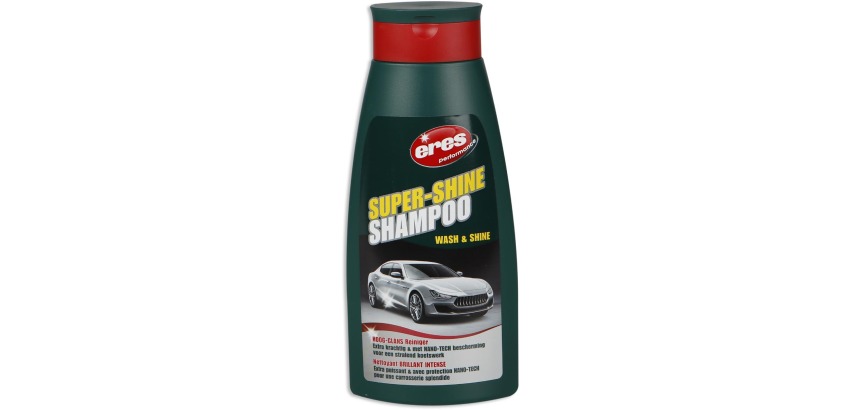 Eres super-shine shampoo pour voitures Wash & Shine, flacon de 500 ml