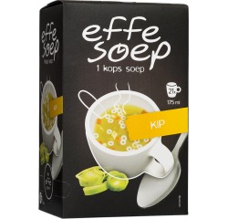 Effe Soep 1-tasse, poulet, 175 ml, boîte de 21 sachets