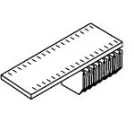 Bisley étagère système latérale pour armoires à rideaux, 120 cm, noir