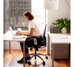 Floortex Bodenschutzmatte Cleartex Advantagemat, für harte Böden, rechteckig, 90 x 120 cm