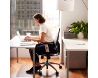 Floortex tapis de sol Cleartex Advantagemat, pour les surfaces dures, rectangulaire, ft 90 x 120 cm