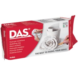 Das 387000 pottery/modelling compound modeling clay 500 g white 1 pc(s)