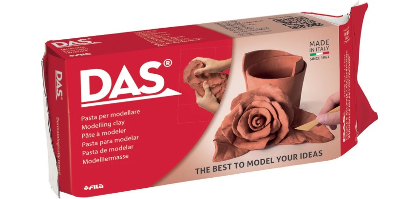 Air-drying DAS modeling clay terracotta 1000g