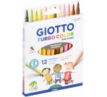 Viltstift Giotto Turbo Color Skin Tones set à 12 kleuren