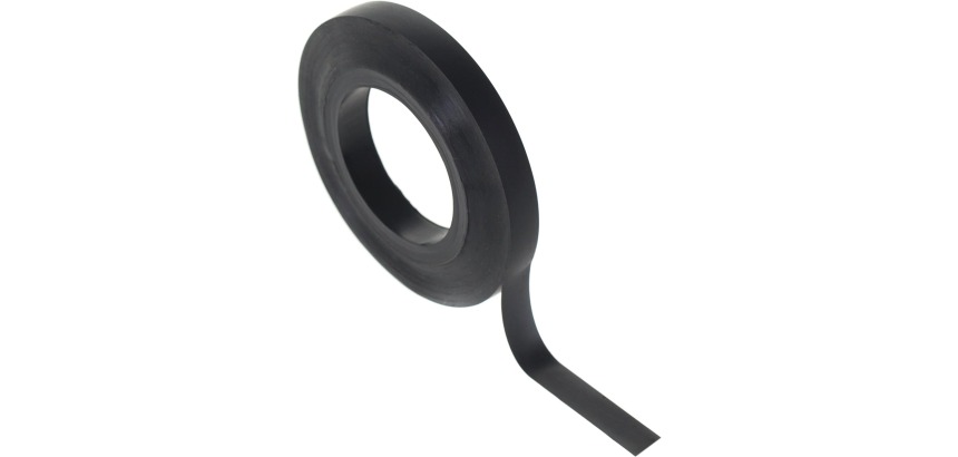 Bi-Office magnetic tape, 5 m x 10 mm, black