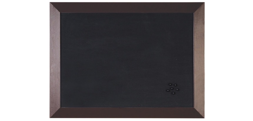 Bisilque Tableau d'affichage Kamashi avec cadre brun