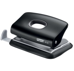 Rapid Fashion FC10 Mini Hole Punch 10 Sheets Black