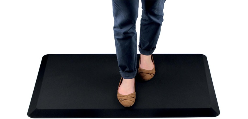 AFS-TEX anti-fatigue mat, antimicrobial polyester covering, ft 50 x 100 cm