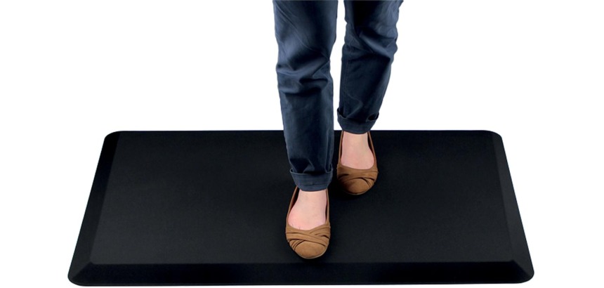 AFS-TEX tapis anti fatigue, revetement en polyester antimicrobie, ft 50 x 100 cm