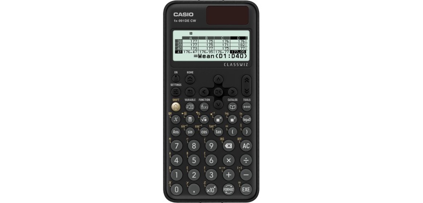 Casio calculatrice scientifique FX-991DECW, version allemande