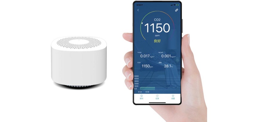 Kokoon Air Protect mini moniteur de la qualité de l'air, connexion Bluetooth