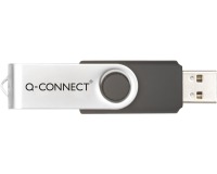 Q-CONNECT USB Key 2.0, Black, 64 GB