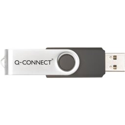 Q-CONNECT USB stick 2.0, zwart, 64 GB