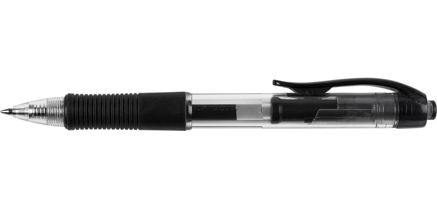 Q-CONNECT stylo bille, rétractable, 0,7 mm, pointe moyenne, noir