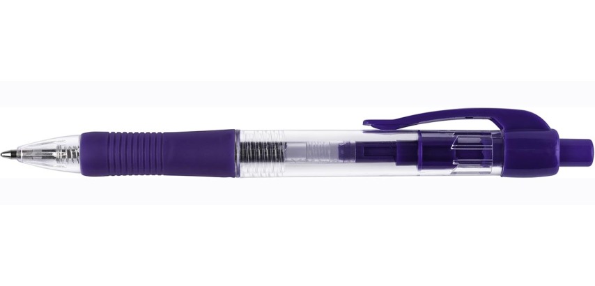 Q-CONNECT ballpoint pen, retractable, 0.7 mm, medium point, blue