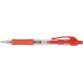 Q-CONNECT stylo bille, rétractable, 0,7 mm, pointe moyenne, rouge