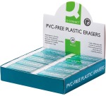 Q-CONNECT gomme, sans PVC, blanc