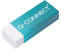 En_goma de borrar q-connect plastica escolar y oficina