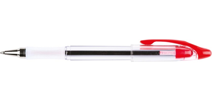 Q-CONNECT Delta pen, 0.4 mm, medium point, red