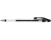 Q-CONNECT Delta balpen, 0,4 mm, medium zwart