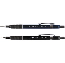 En_portaminas q-connect kappa 0,7 mm sujecion de caucho