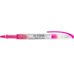 Q-CONNECT Liquid surligneur, rose