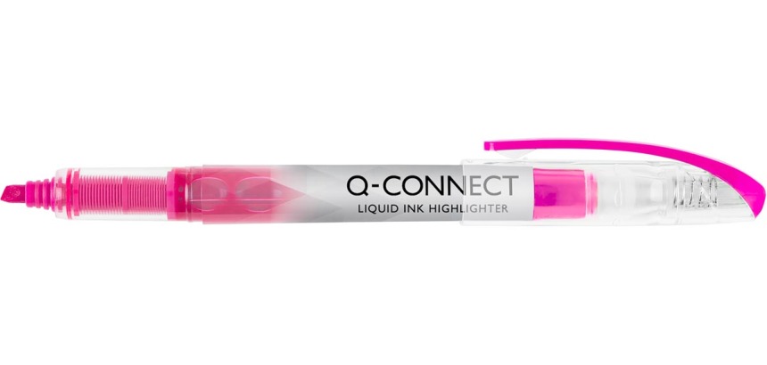 Q-CONNECT Flüssigmarker, rosa