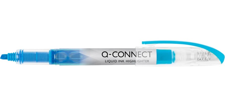 Q-CONNECT Flüssigtextmarker, blau