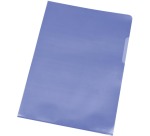 Q-CONNECT corner folder blue 120 microns pack of 100 pieces