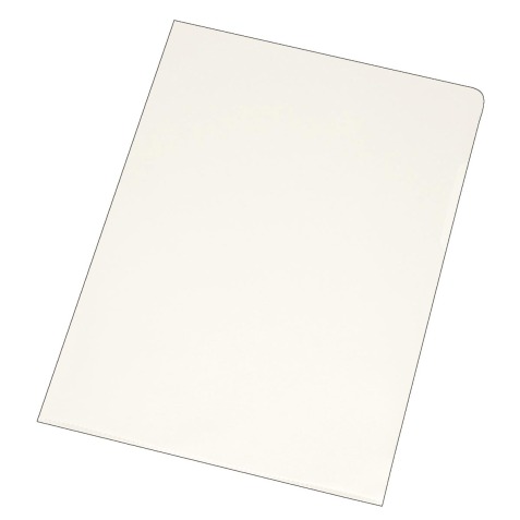 Q-CONNECT L-map, gekorreld, 120 micron, pak van 100 stuks