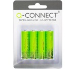 Q-CONNECT battery, alkaline, AA, blister pack of 4 pieces
