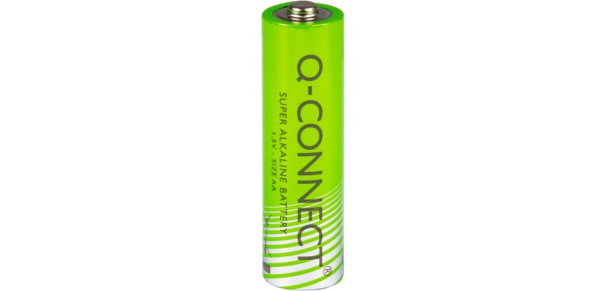 Q-CONNECT pile, alcaline, AA, blister de 4 pièces