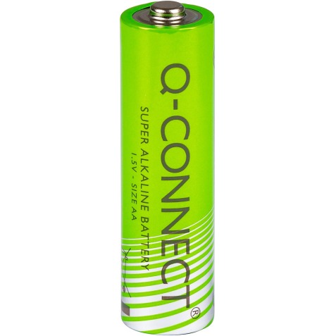Q-CONNECT pile, alcaline, AA, blister de 4 pièces