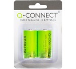 Q-CONNECT pile, alcaline, C,blister de 2 pièces