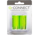 Q-CONNECT pile, alcaline, C,blister de 2 pièces