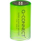 Q-CONNECT pile, alcaline, D, blister de 2 pièces