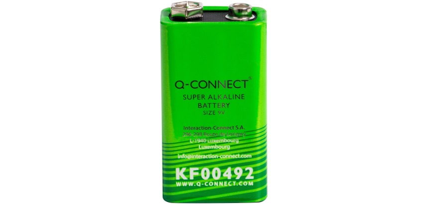 Q-CONNECT battery, alkaline, E, 9V