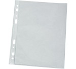 Q-CONNECT A4 punched pocket 11-hole grained pack of 100 pieces