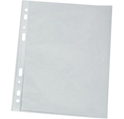 En_funda multitaladro q-connect din a4 120 mc piel de naranja caja de 100 unidades