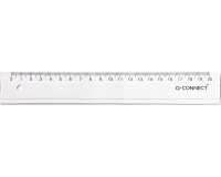 Q-CONNECT latte, plastic, en étui, 20 cm