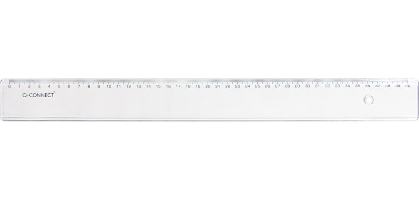 Q-CONNECT latte, plastic, en étui, 40 cm