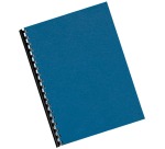 Q-CONNECT A4 leather grain cover 250 grams 100 pieces blue