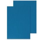 Q-CONNECT couvert A4 grain cuir 250 grammes 100 pièces blue