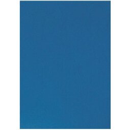 Q-CONNECT couvert A4 grain cuir 250 grammes 100 pièces blue