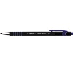 Q-CONNECT stylo Lambda, 0,7 mm, pointe moyenne, bleu